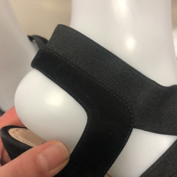 Prada strappy black open toe heeled sandals size 8.5 - Picture 10 of 14